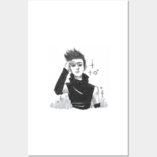 ukwon freeze block b Posters and Art